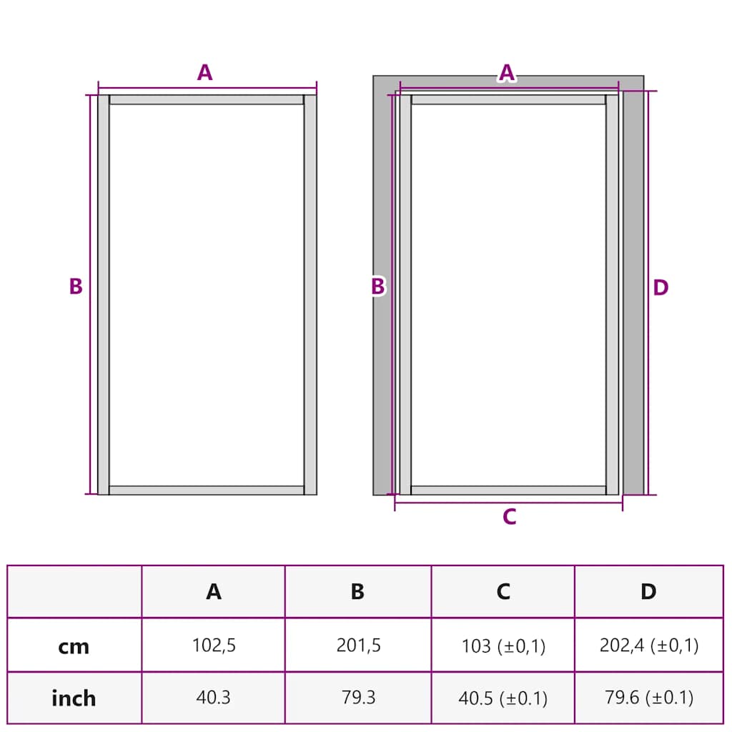 Interior Door Slim Black 102.5x201.5 cm Tempered Glass and Aluminium