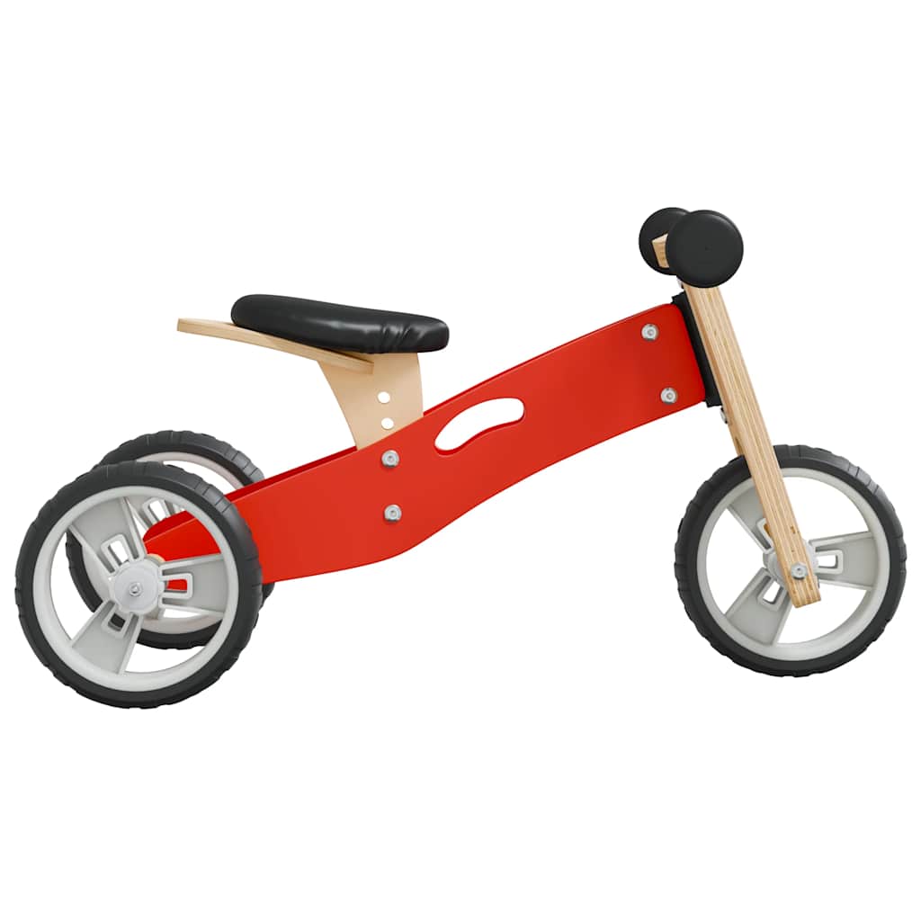 vidaXL Balance Bike for Children 2-in-1 Red