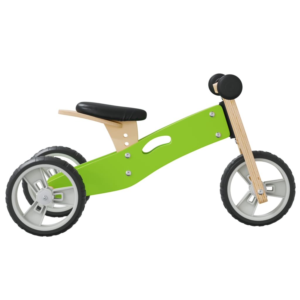 vidaXL Balance Bike for Children 2-in-1 Green