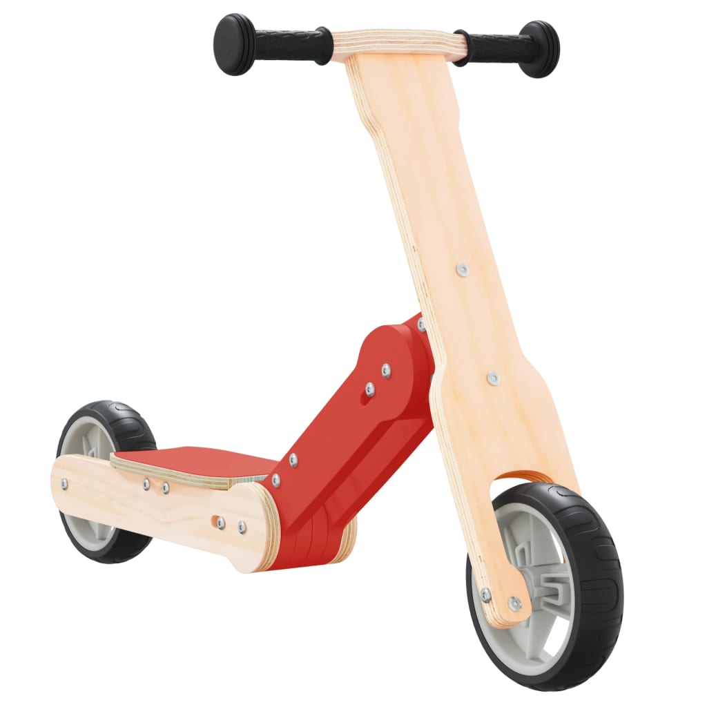 vidaXL Kids Scooter 2-in-1 Red