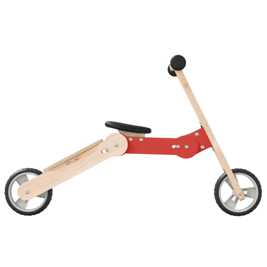 vidaXL Kids Scooter 2-in-1 Red