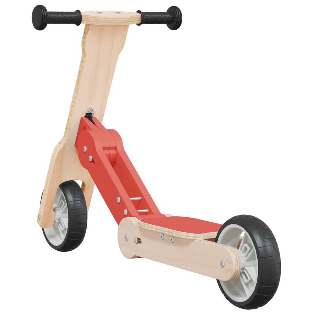 vidaXL Kids Scooter 2-in-1 Red