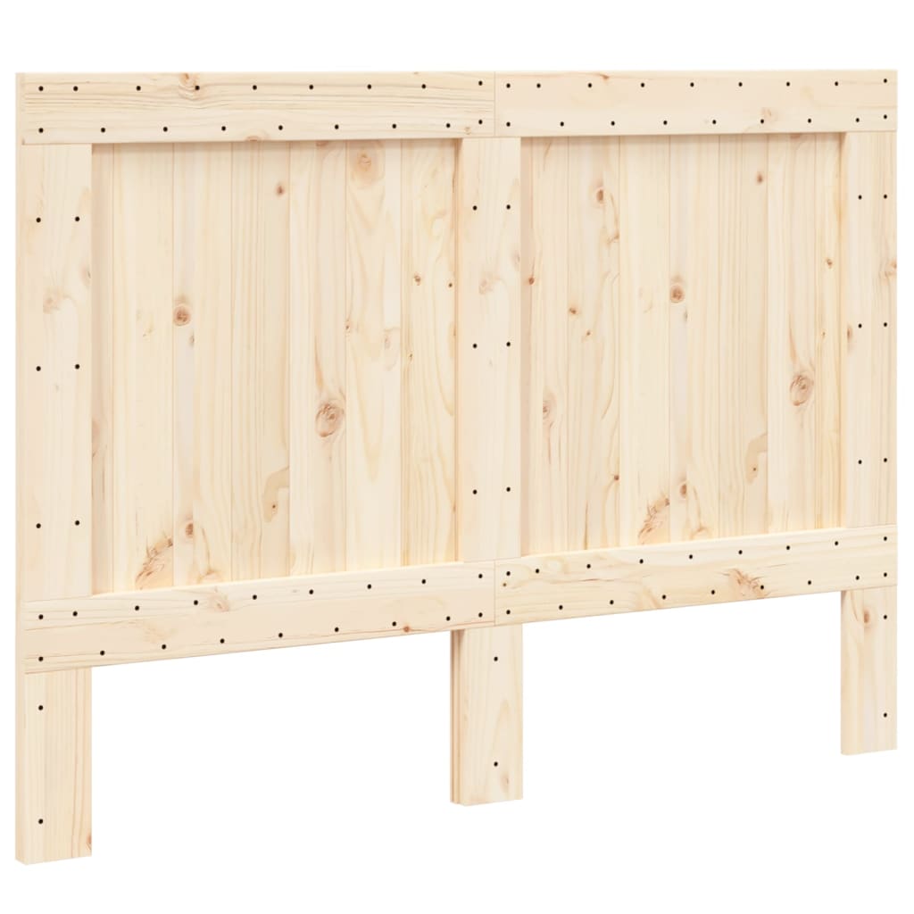 Headboard 140x104 cm Solid Wood Pine