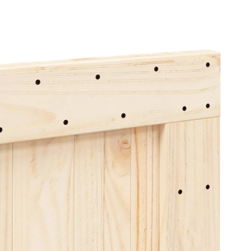 Headboard 140x104 cm Solid Wood Pine