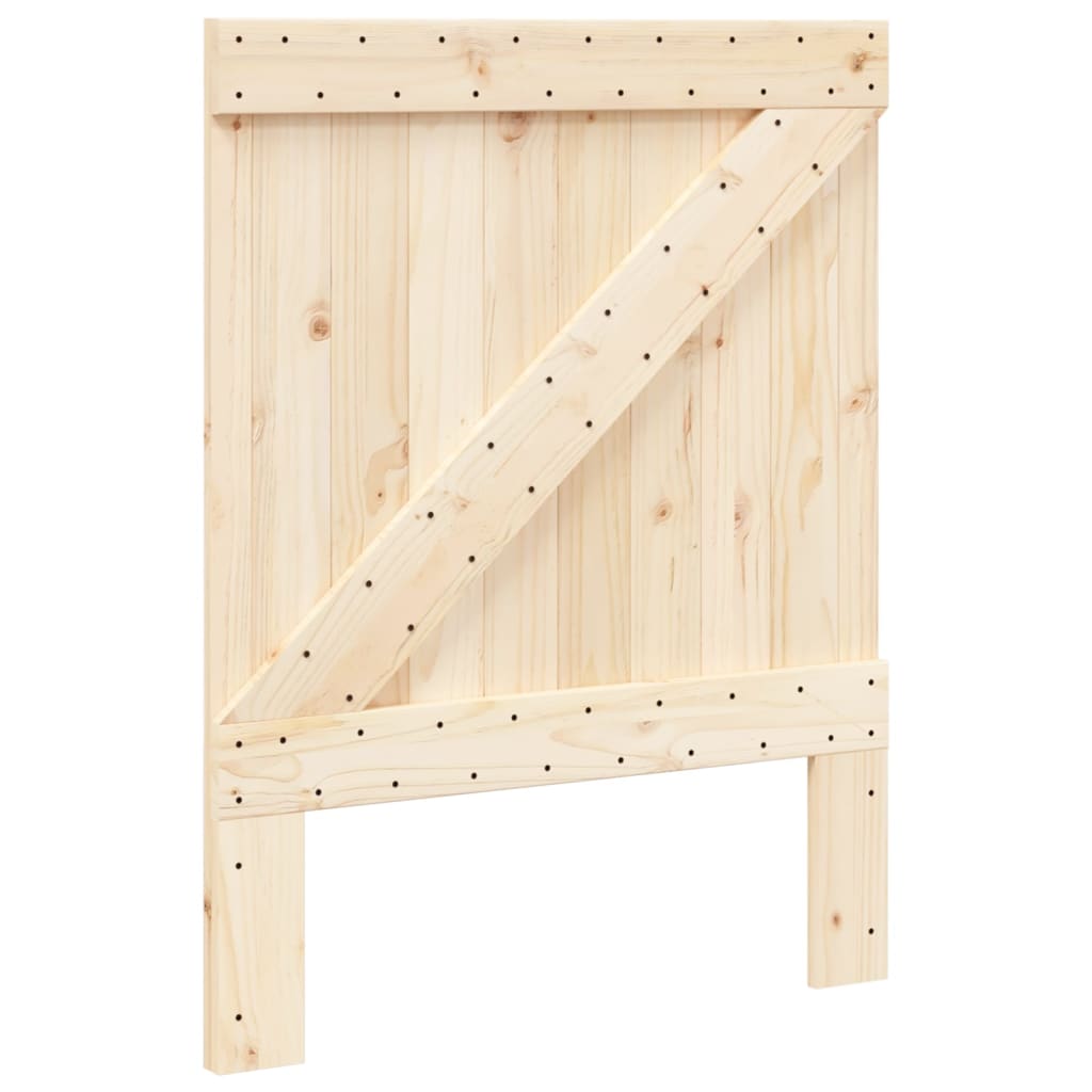 Headboard 80x104 cm Solid Wood Pine