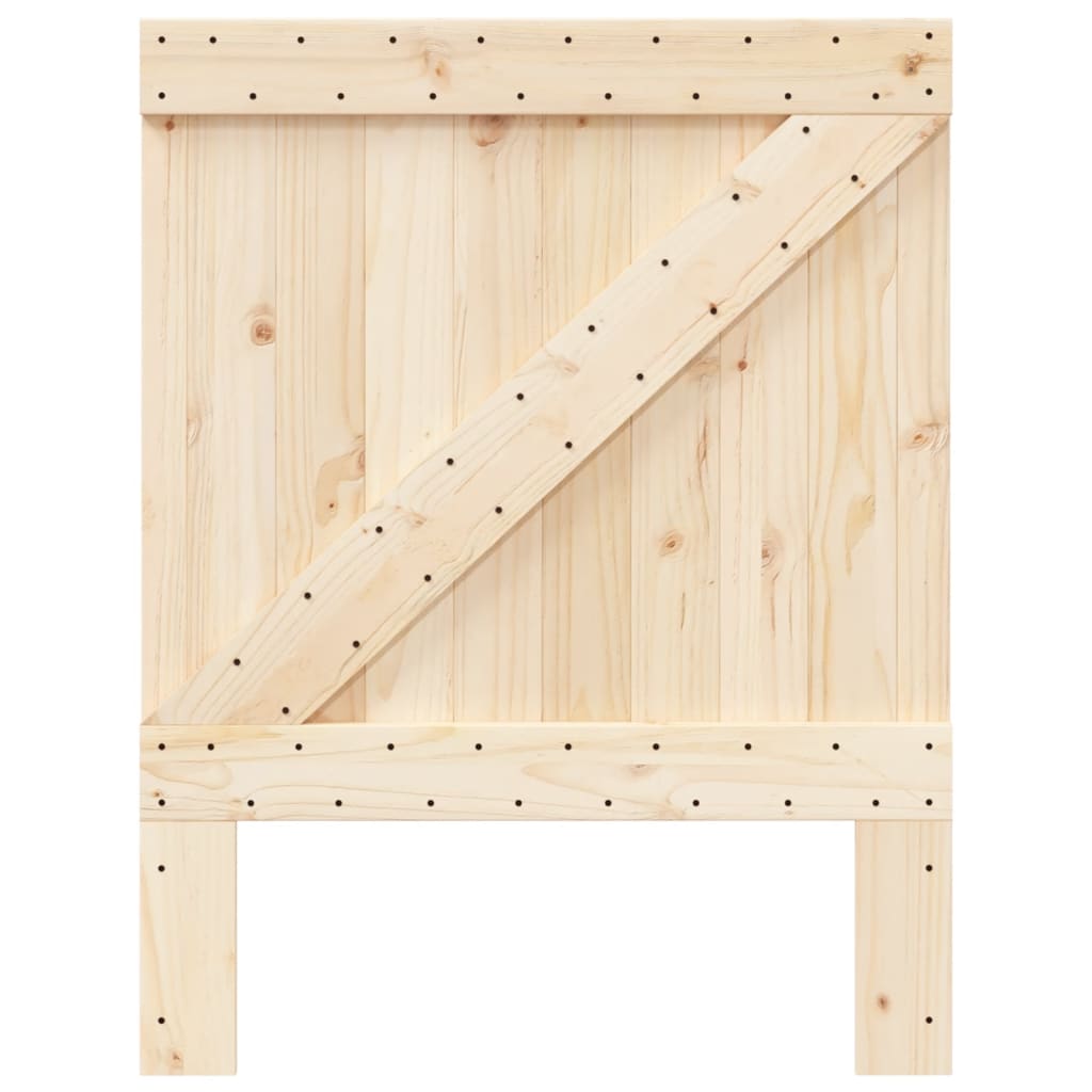 Headboard 80x104 cm Solid Wood Pine