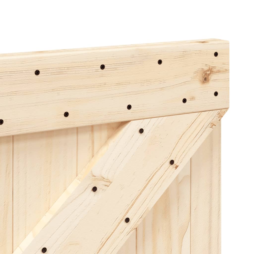 Headboard 80x104 cm Solid Wood Pine
