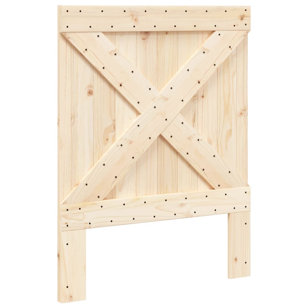 Headboard 80x104 cm Solid Wood Pine