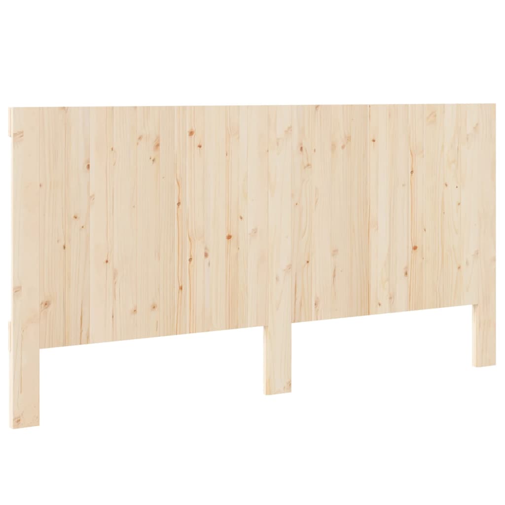 vidaXL Headboard 200x104 cm Solid Wood Pine