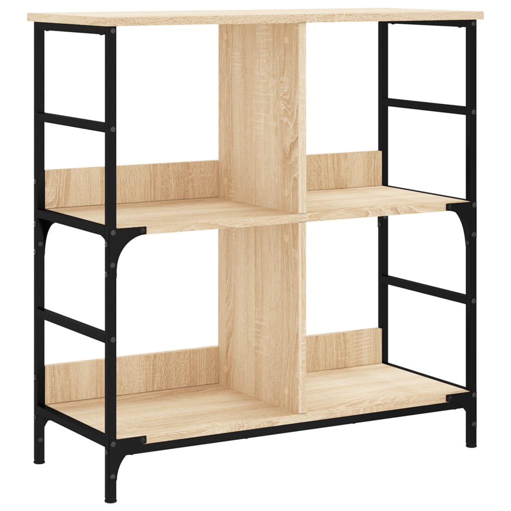 Bookshelf Sonoma Oak 78,5x33x82 cm Engineered Wood