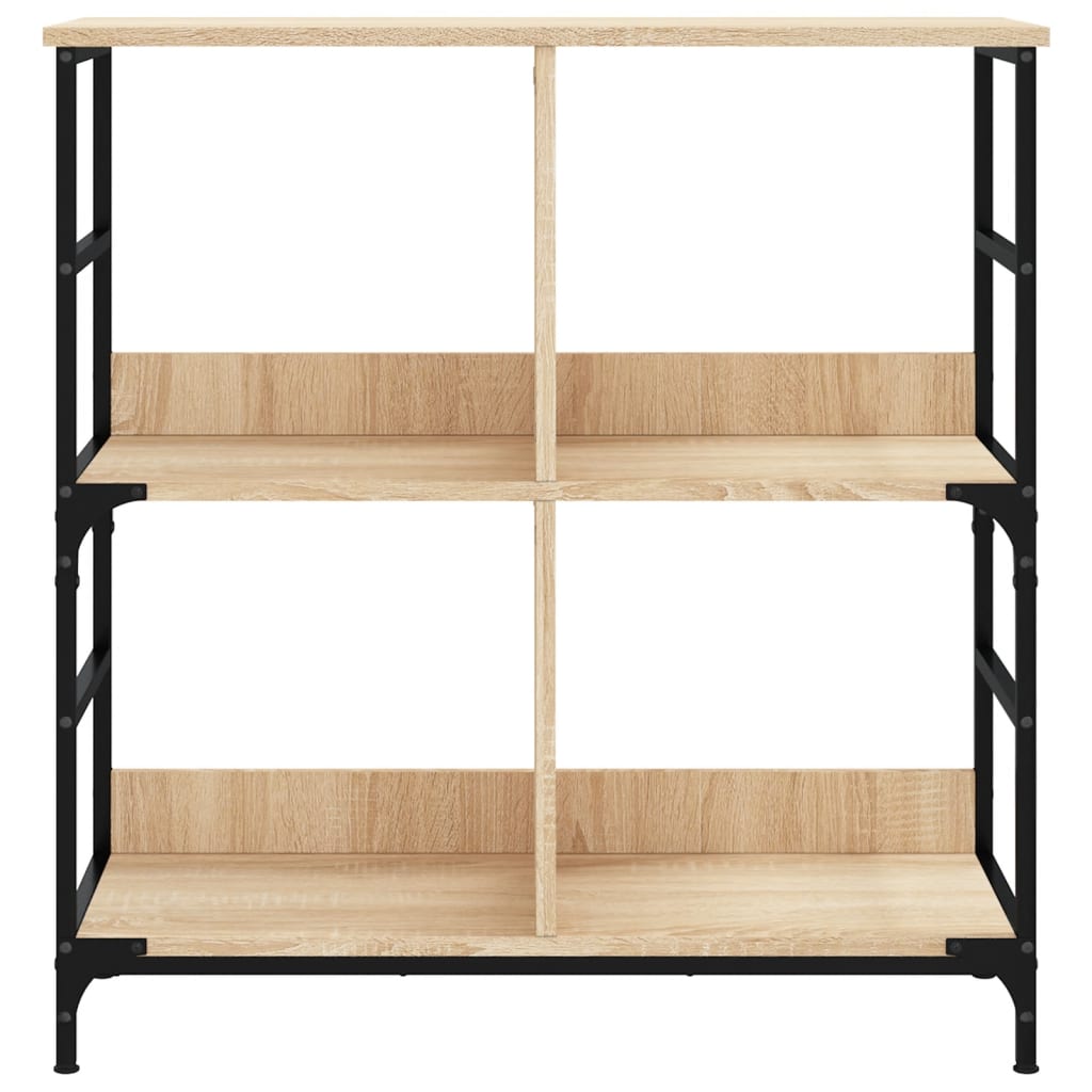 Bookshelf Sonoma Oak 78,5x33x82 cm Engineered Wood