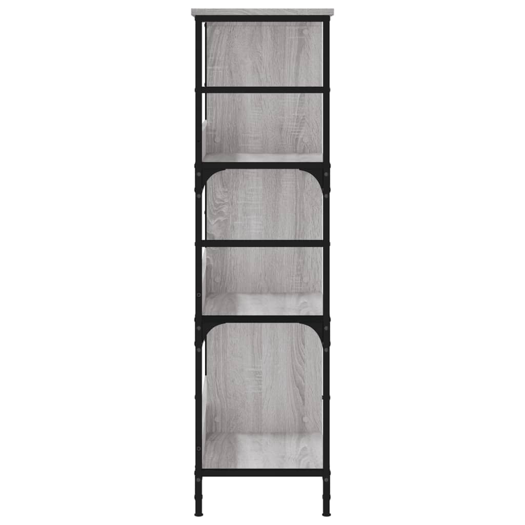 Bookshelf Grey Sonoma 78,5x33x117,5 cm Engineered Wood