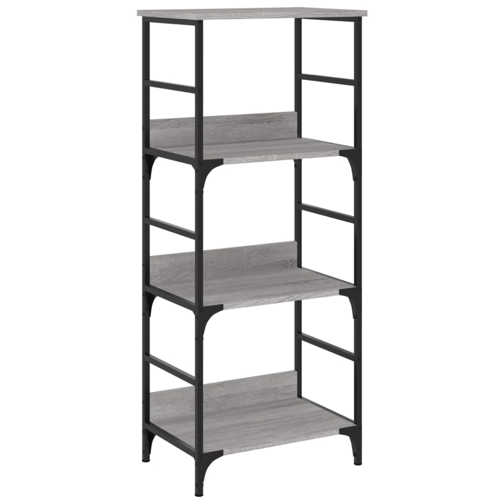 Bookshelf Grey Sonoma 50x33x117,5 cm Engineered Wood