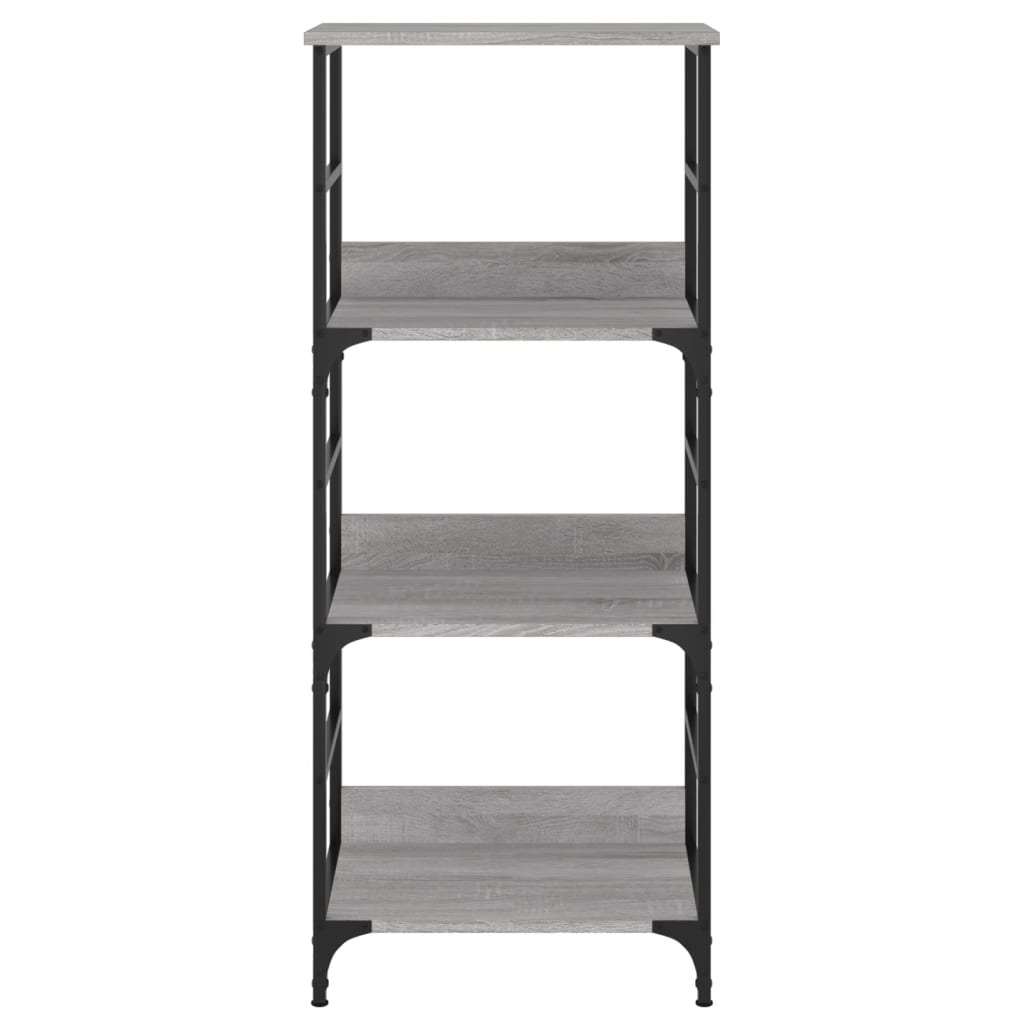 Bookshelf Grey Sonoma 50x33x117,5 cm Engineered Wood