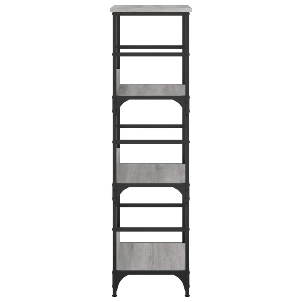 Bookshelf Grey Sonoma 50x33x117,5 cm Engineered Wood