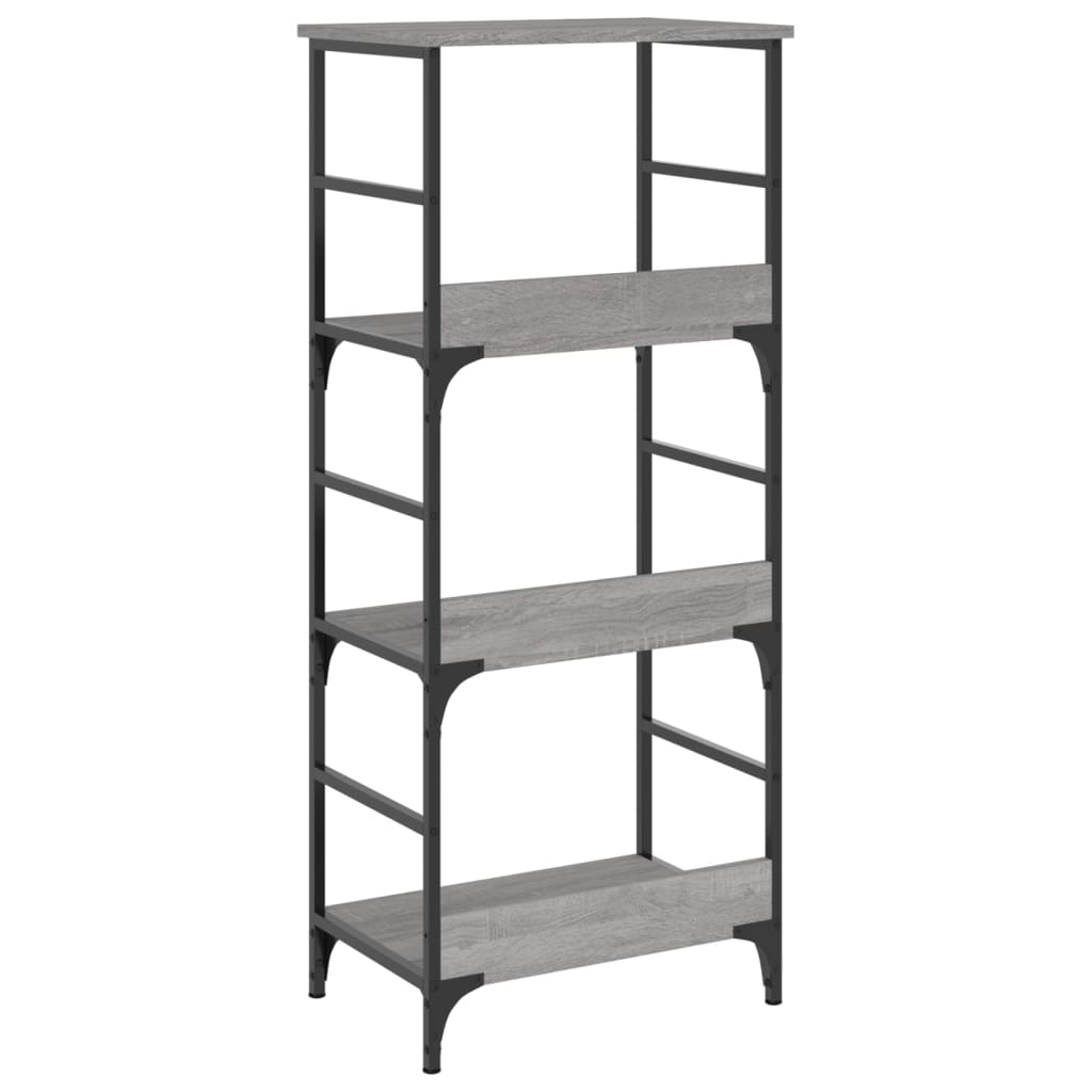 Bookshelf Grey Sonoma 50x33x117,5 cm Engineered Wood