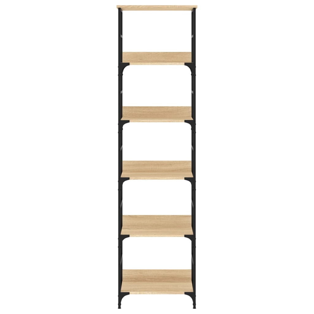 Bookshelf Sonoma Oak 50x33x188,5 cm Engineered Wood
