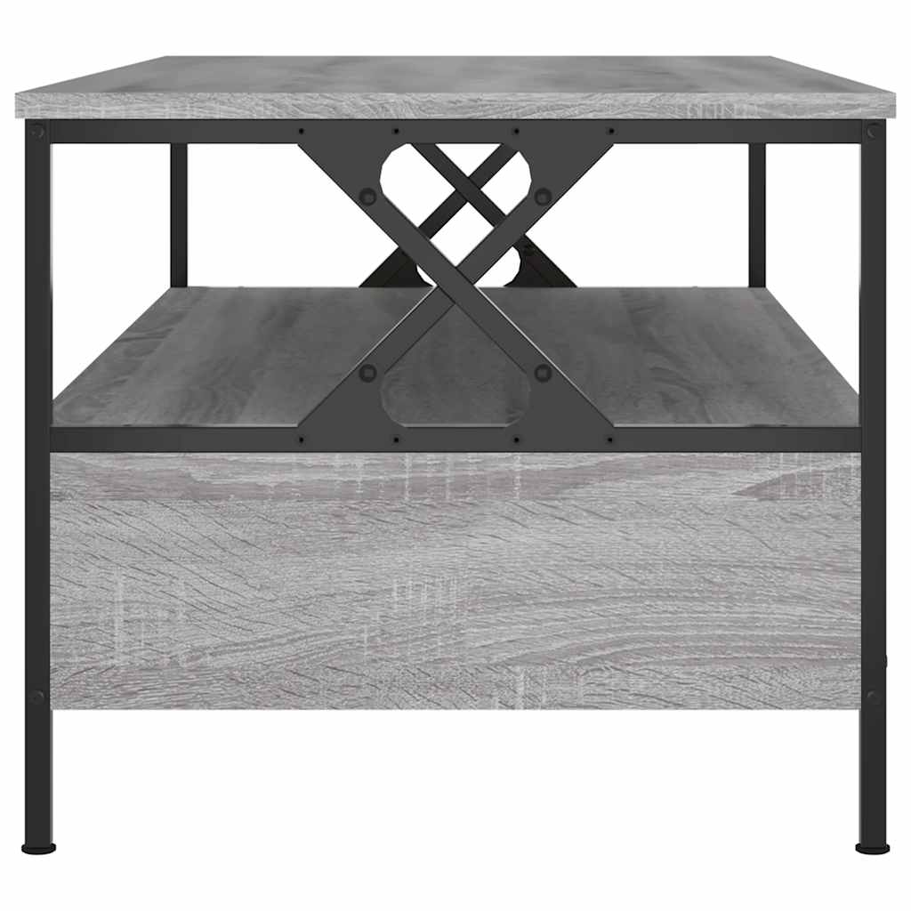 Coffee Table Grey Sonoma 100x51x45 cm Engineered Wood