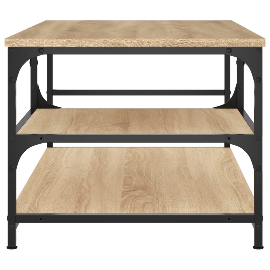 Coffee Table Sonoma Oak 90x49x40 cm Engineered Wood