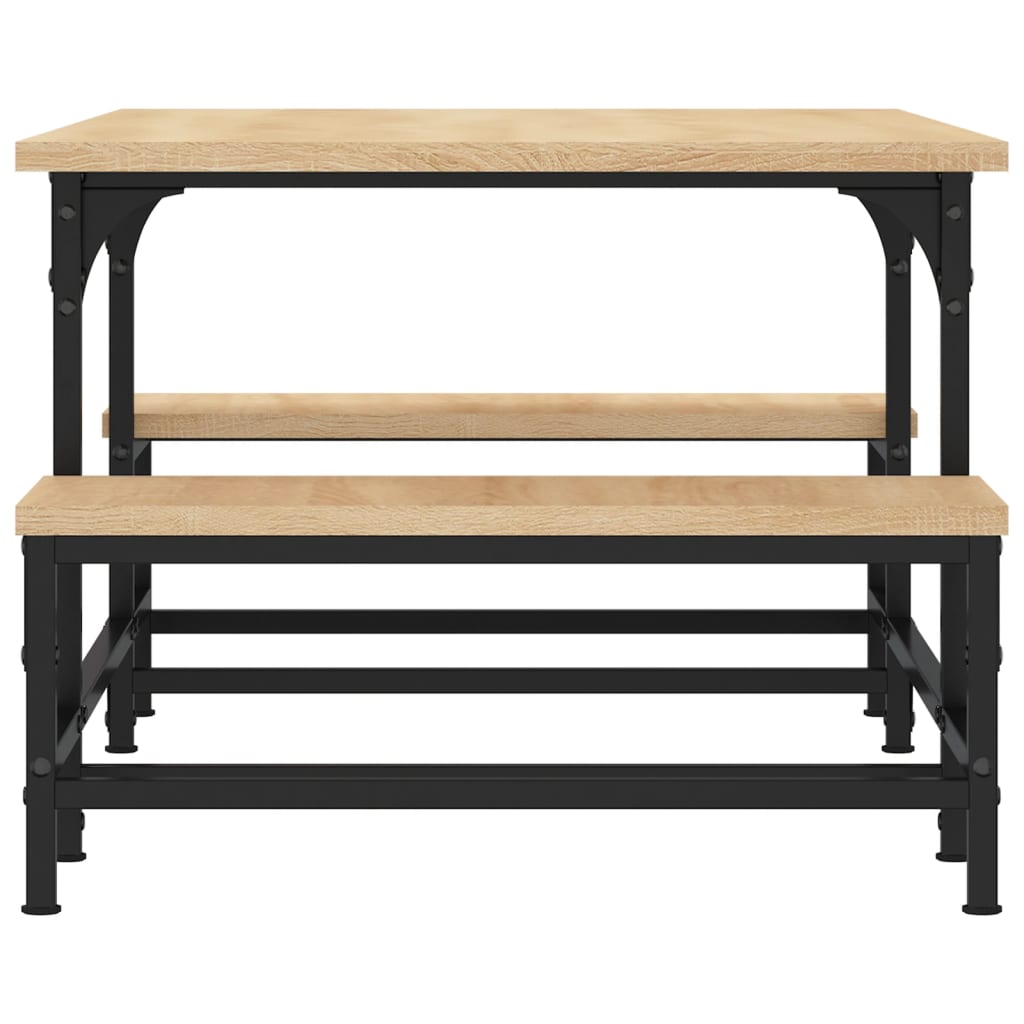 Coffee Table Sonoma Oak 100x50,5x40 cm Engineered Wood