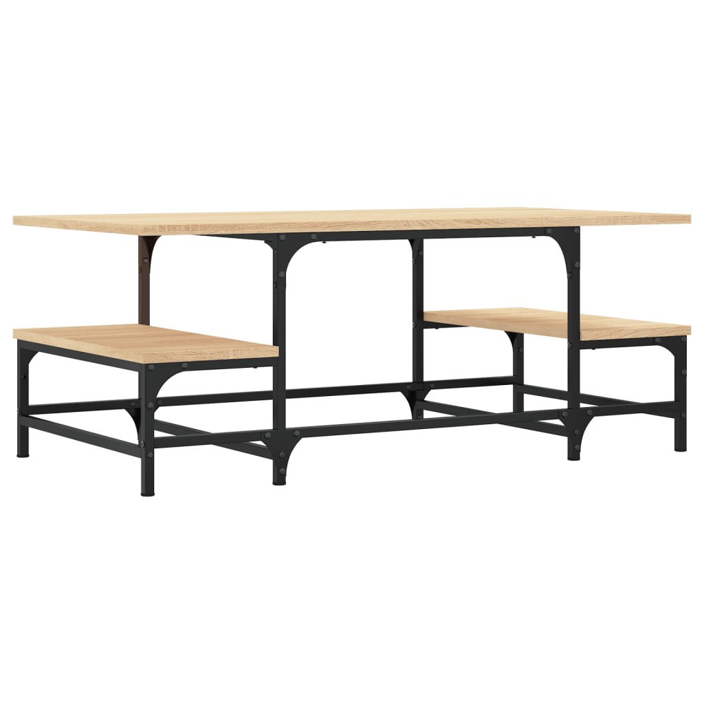 Coffee Table Sonoma Oak 100x50,5x40 cm Engineered Wood