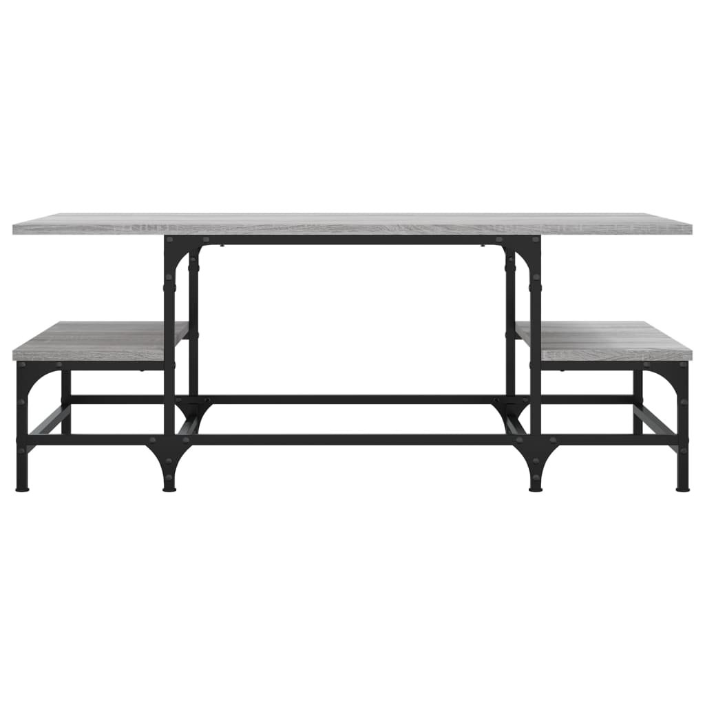 Coffee Table Grey Sonoma 100x50,5x40 cm Engineered Wood
