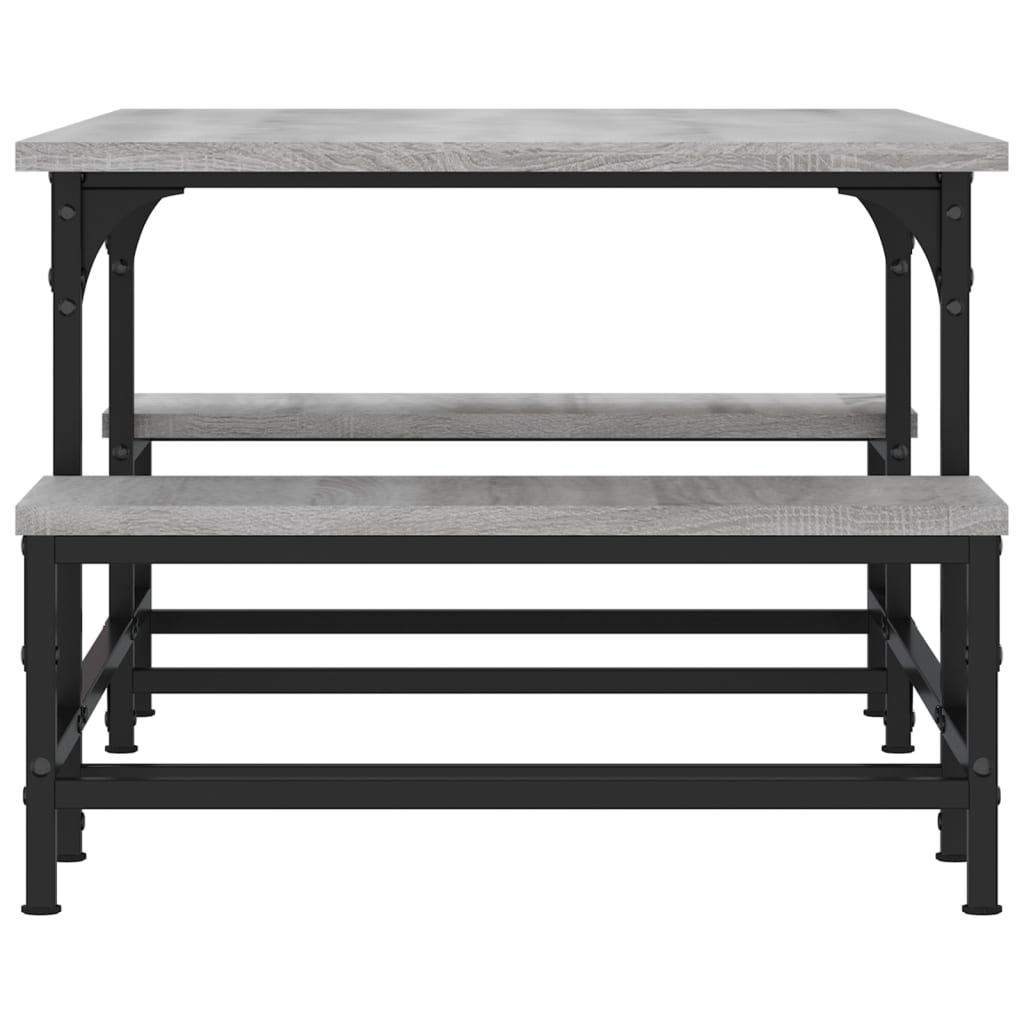 Coffee Table Grey Sonoma 100x50,5x40 cm Engineered Wood