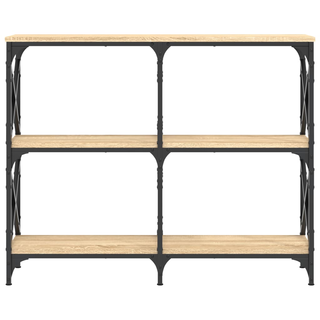 Console Table Sonoma Oak 100x28x80,5 cm Engineered Wood