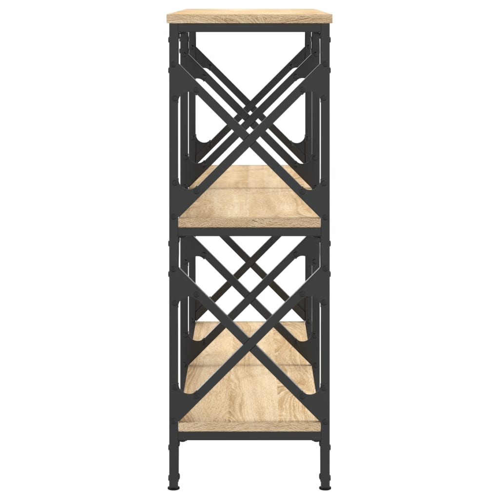 Console Table Sonoma Oak 100x28x80,5 cm Engineered Wood