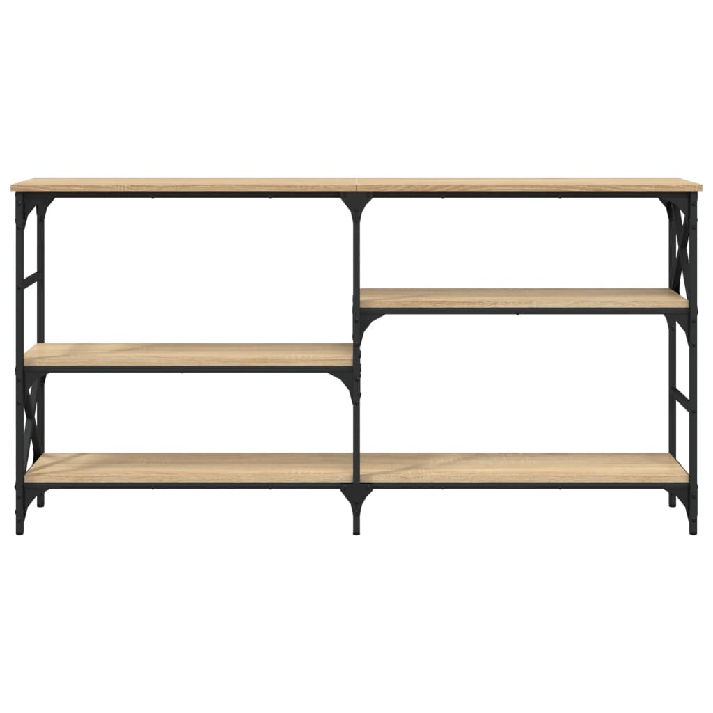 Console Table Sonoma Oak 150x29x76,5 cm Engineered Wood