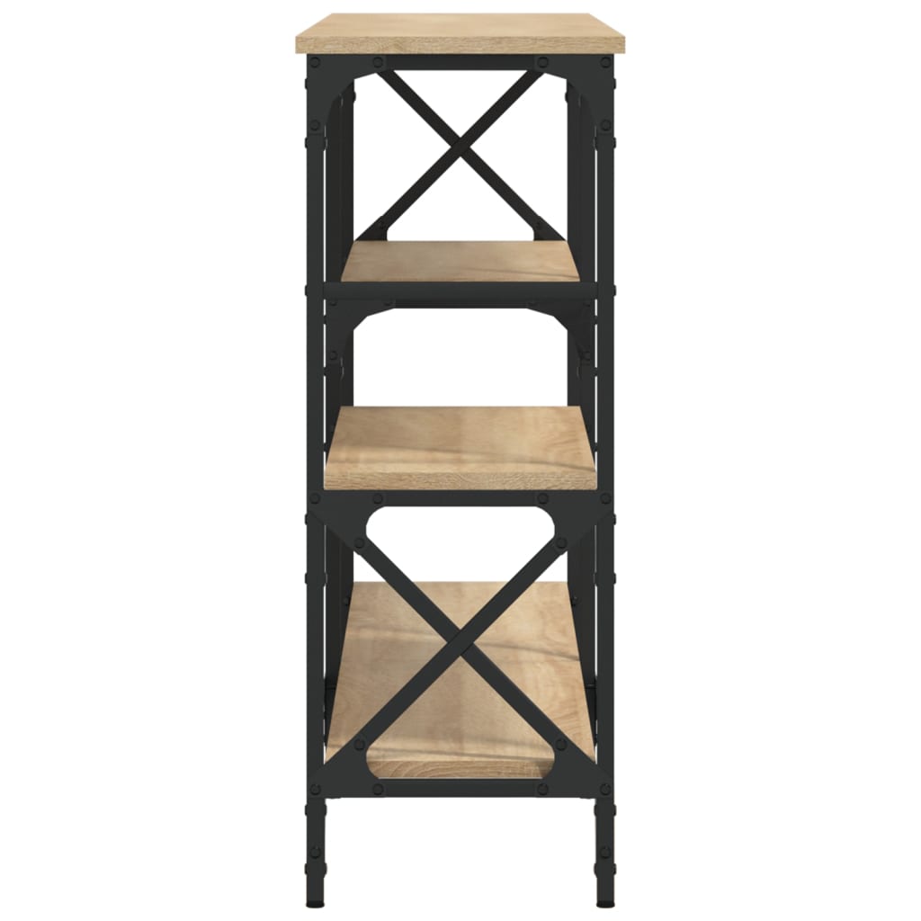 Console Table Sonoma Oak 150x29x76,5 cm Engineered Wood