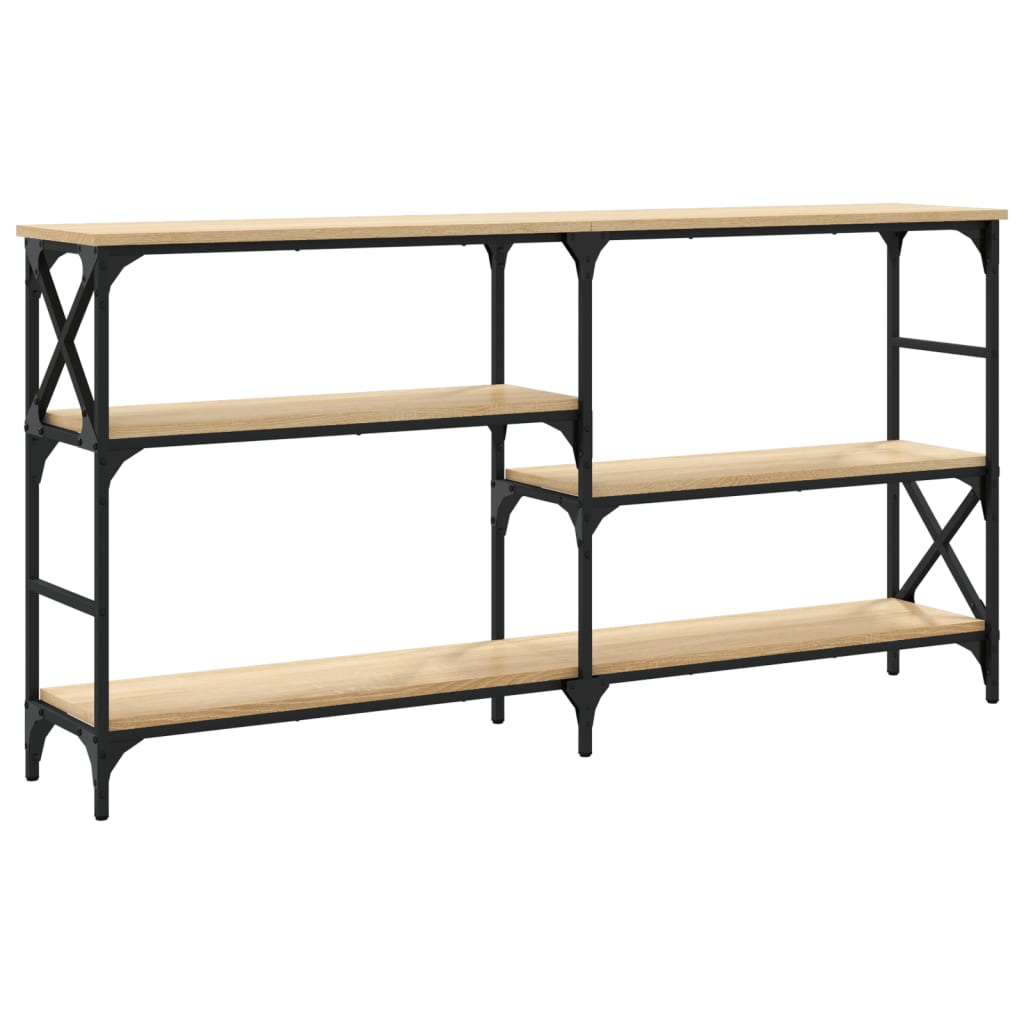 Console Table Sonoma Oak 150x29x76,5 cm Engineered Wood