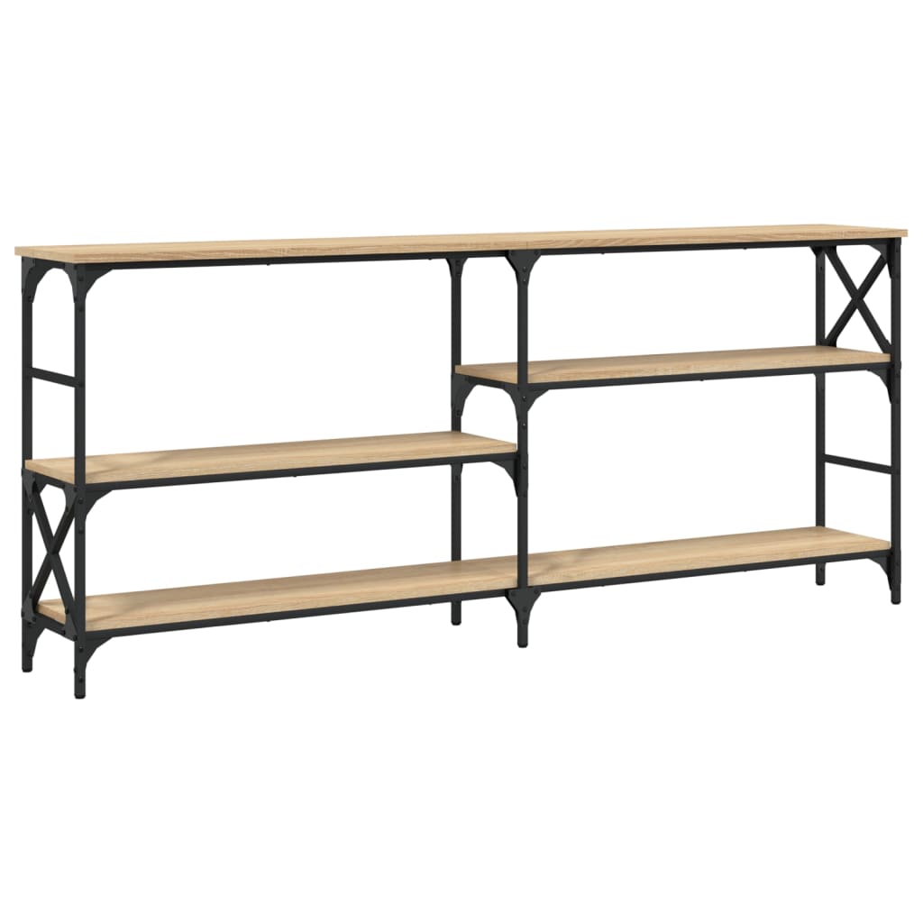 Console Table Sonoma Oak 180x29x76,5 cm Engineered Wood
