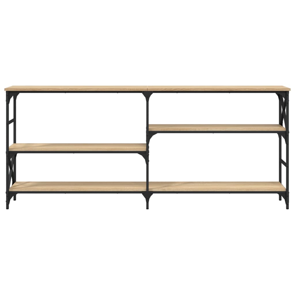 Console Table Sonoma Oak 180x29x76,5 cm Engineered Wood