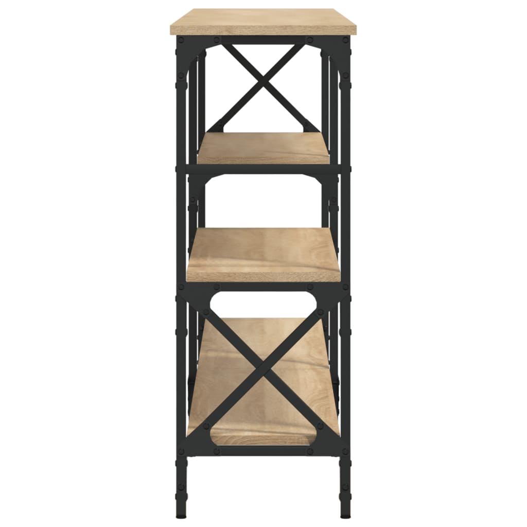 Console Table Sonoma Oak 180x29x76,5 cm Engineered Wood
