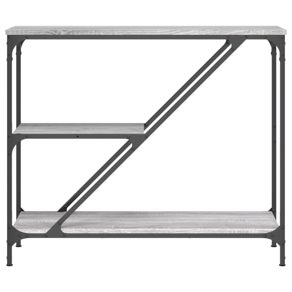 Console Table Grey Sonoma 88,5x30x75 cm Engineered Wood
