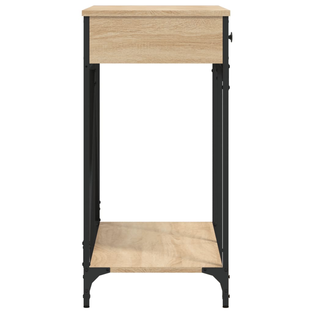 Console Table Sonoma Oak 100x39x78,5 cm Engineered Wood