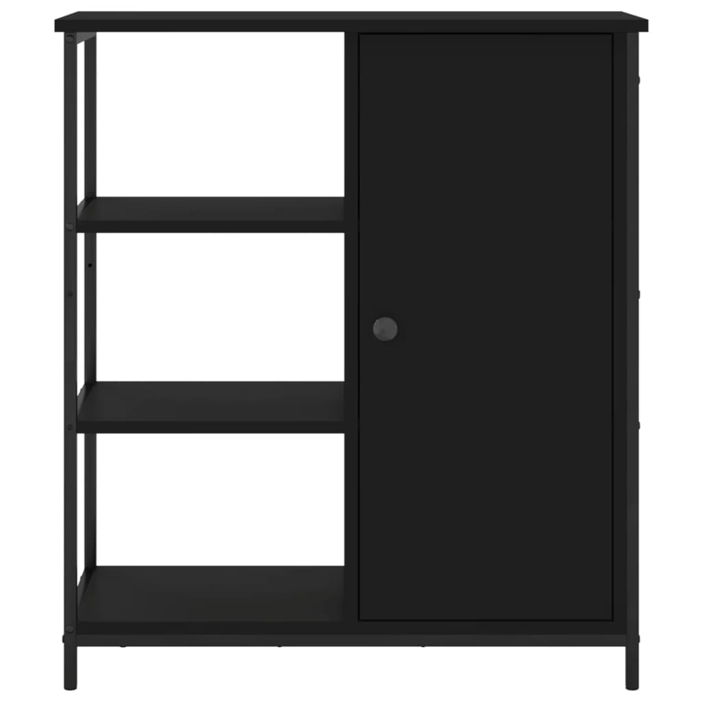 Sideboard Black 70x30x80 cm Engineered Wood