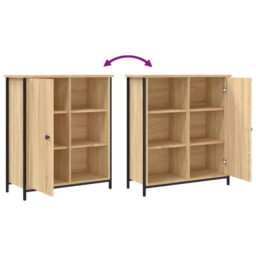Sideboard Sonoma Oak 70x30x80 cm Engineered Wood