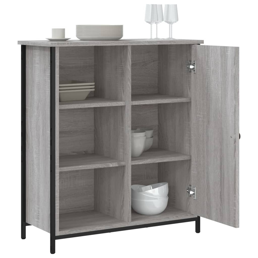 Sideboard Grey Sonoma 70x30x80 cm Engineered Wood