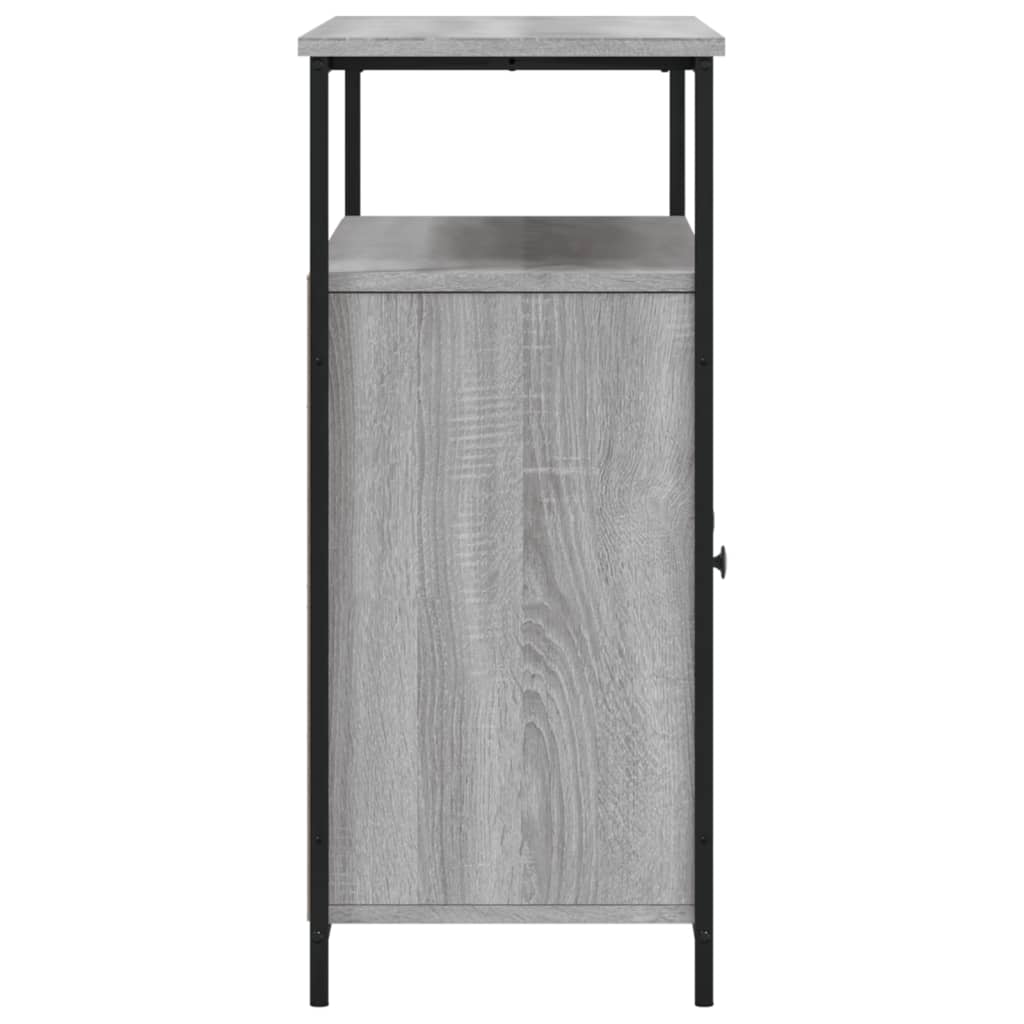 Sideboard Grey Sonoma 100x35x80 cm Engineered Wood