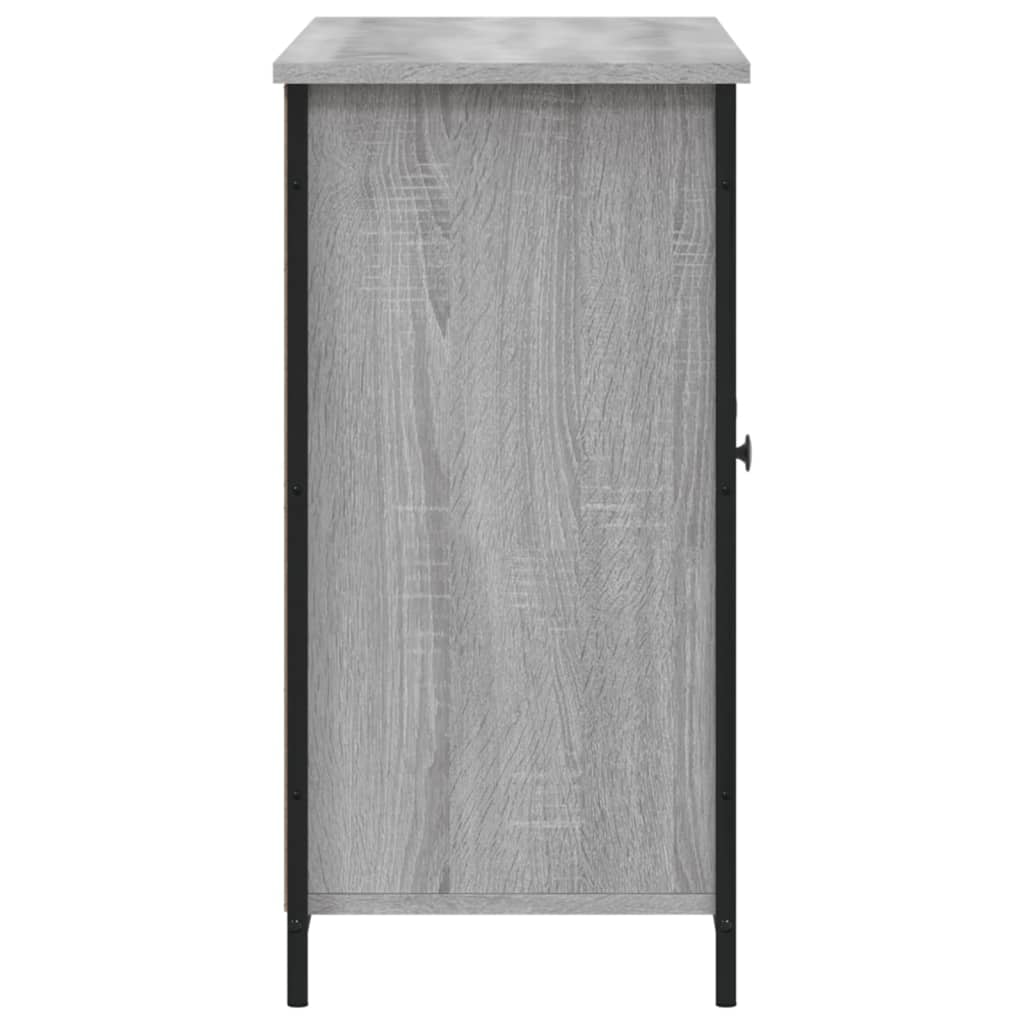 Sideboard Grey Sonoma 100x35x70 cm Engineered Wood