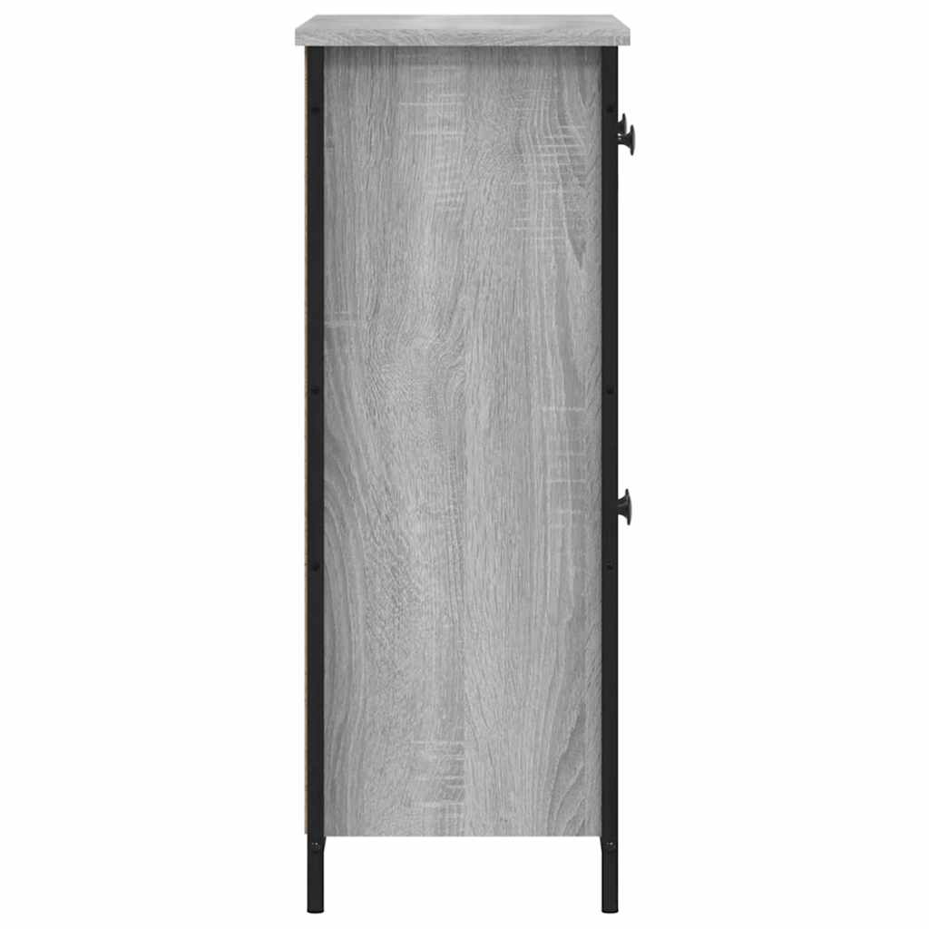 Sideboard Grey Sonoma 70x30x80 cm Engineered Wood
