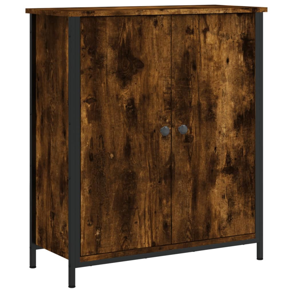 Sideboard Smoked Oak 70x30x80 cm Engineered Wood