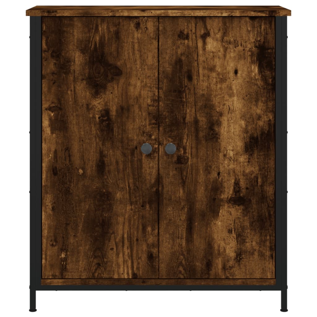 Sideboard Smoked Oak 70x30x80 cm Engineered Wood