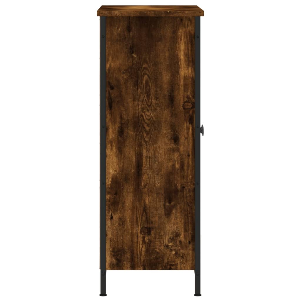 Sideboard Smoked Oak 70x30x80 cm Engineered Wood
