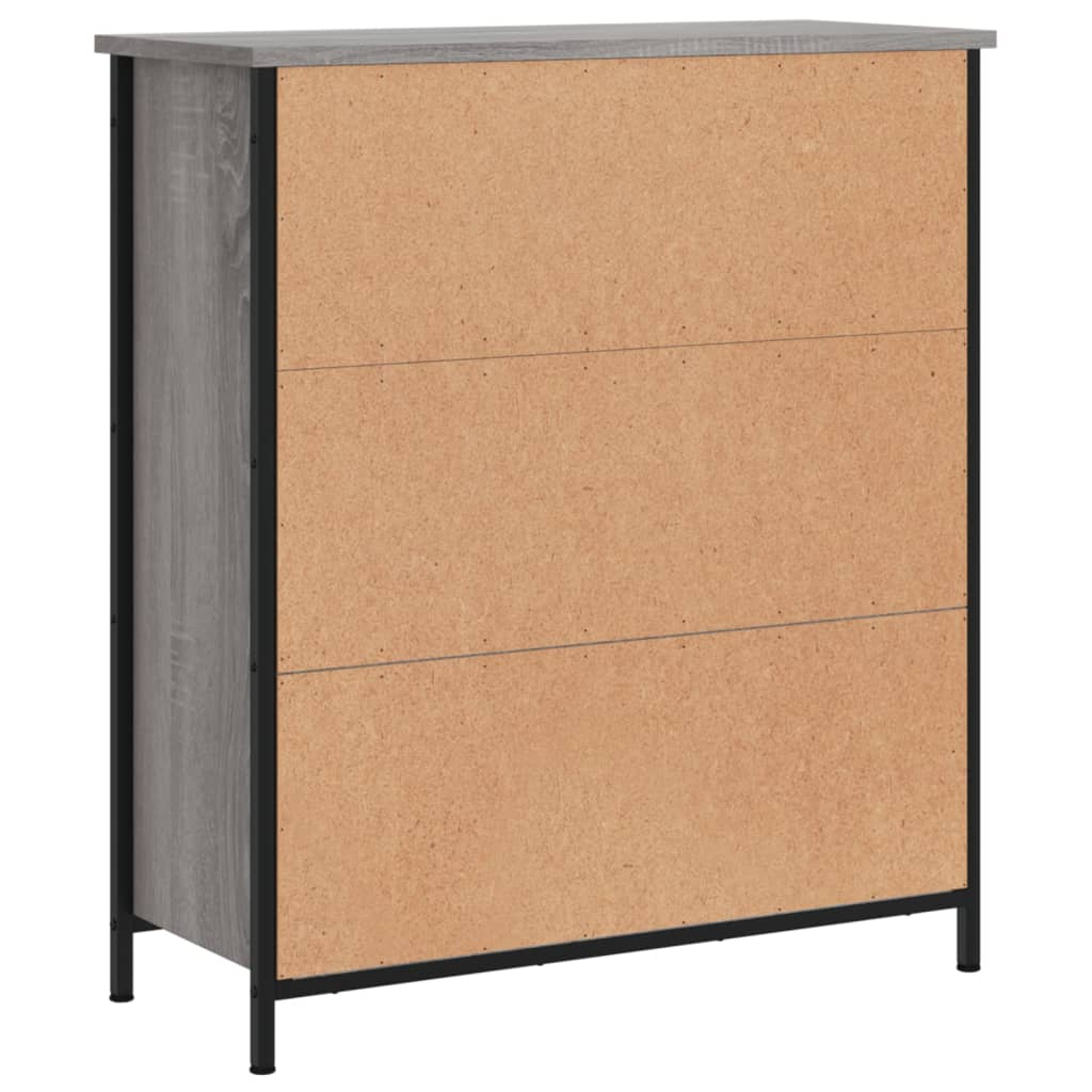 Sideboard Grey Sonoma 70x30x80 cm Engineered Wood
