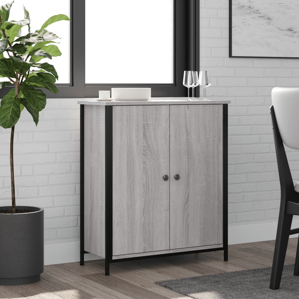 Sideboard Grey Sonoma 70x30x80 cm Engineered Wood