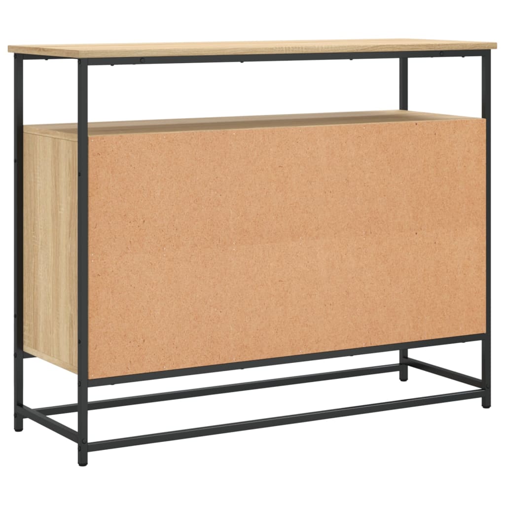 Sideboard Sonoma Oak 100x35x80 cm Engineered Wood