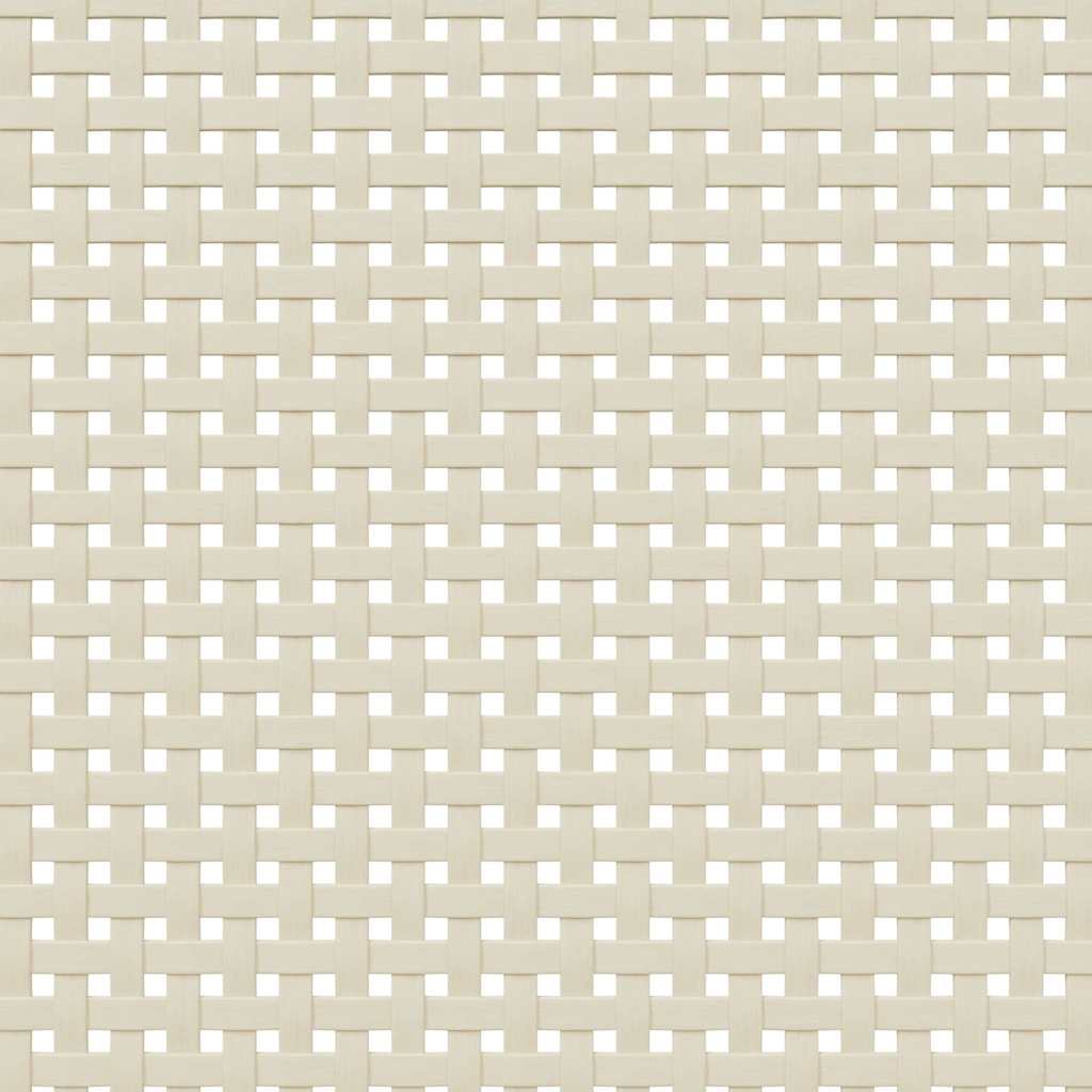 Bedside Cabinet SENJA Rattan Look White 40x35x65 cm Solid Wood Pine